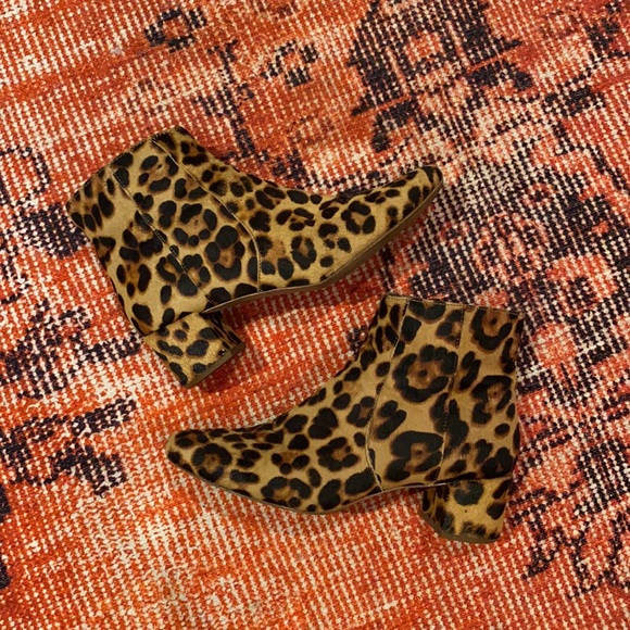 Madewell Jada Boots in Leopard - Picture 2 of 6